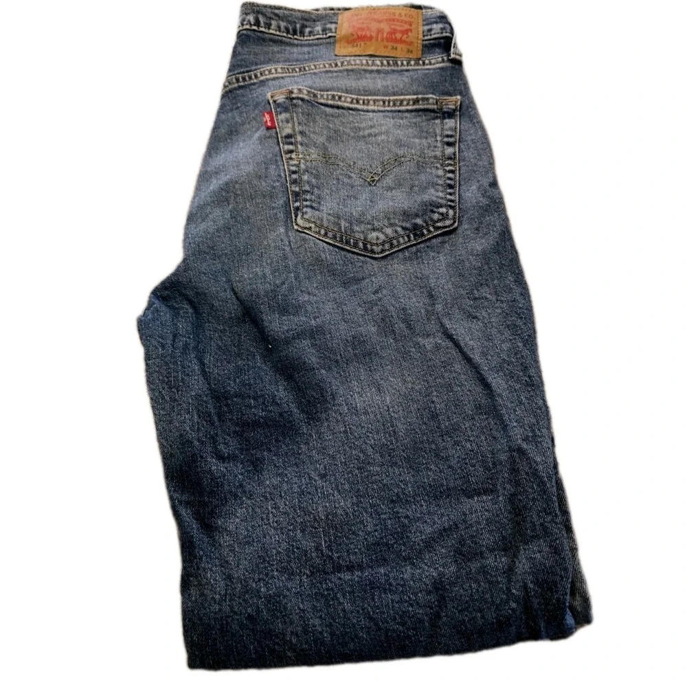 Levi 541 W34 L 34 Male Pants Tappered Wide Leg. Excellent